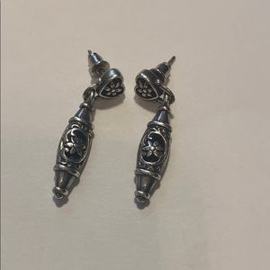 Brighton Silver Floral Earrings